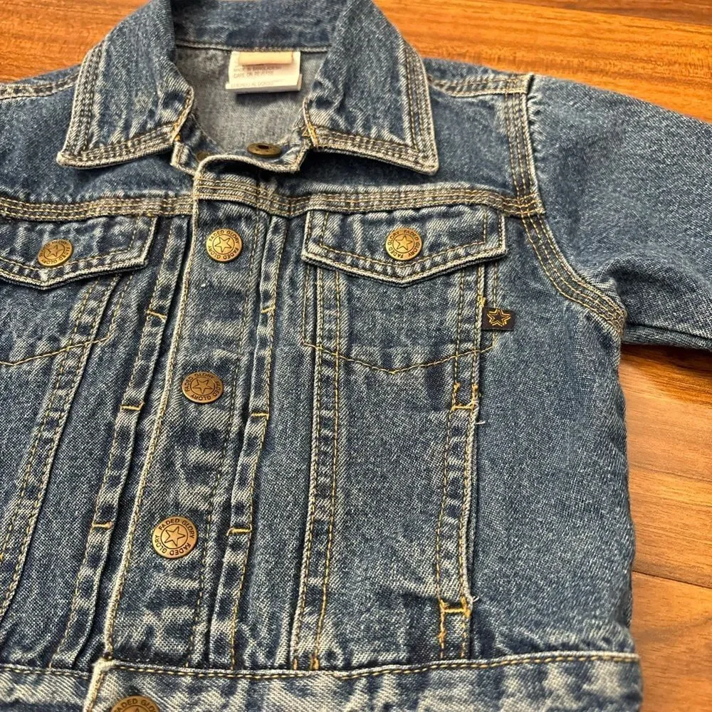Faded Glory vintage denim jacket